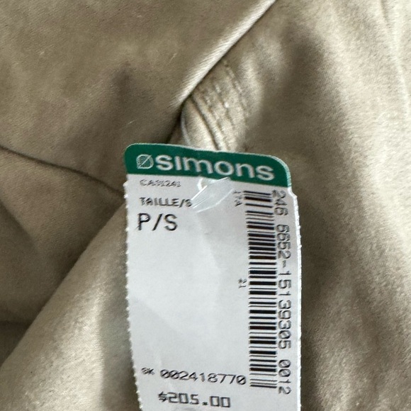 NWT Only Olive Hooded Parka Jacket, removable lining, Women's Size S - Picture 12 of 12